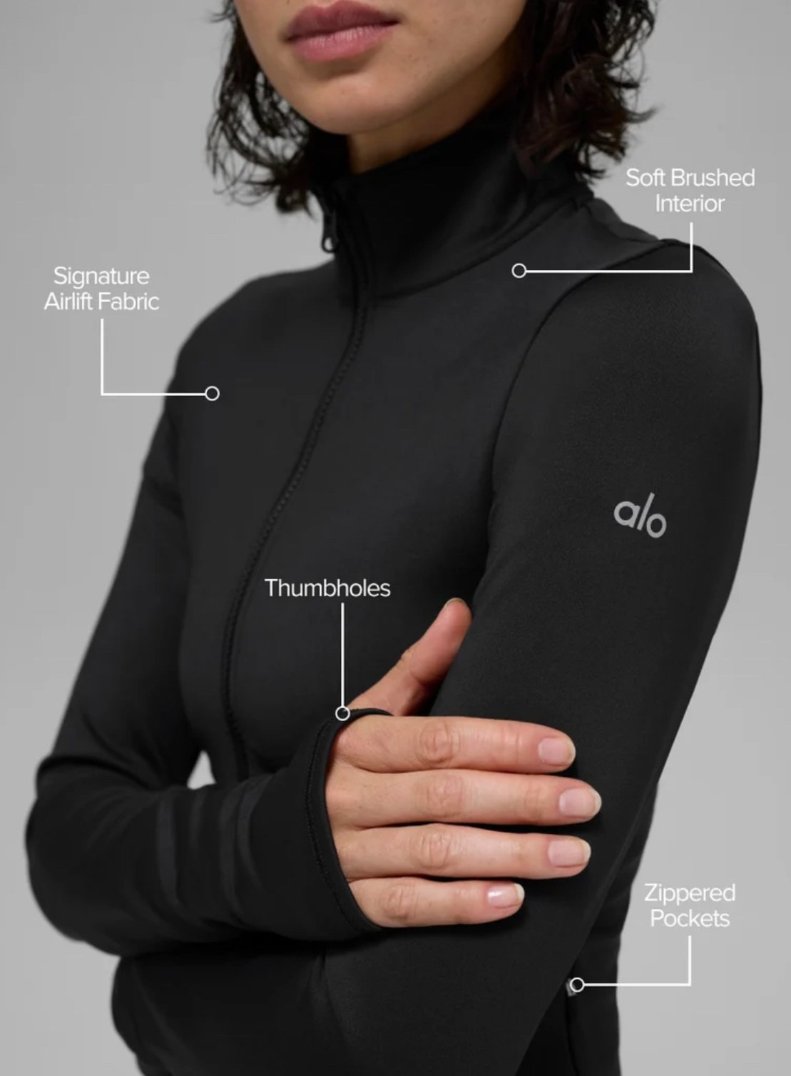 Veste Zip Alo